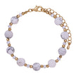 Venus Semi Precious Stone Crystal Clasp Bracelet