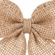Hessian Bow Decoration - Set of Two