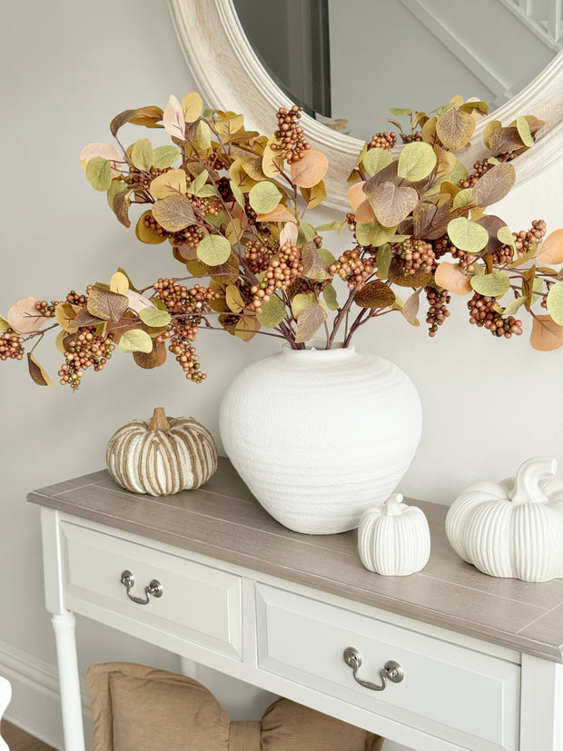 Artificial Autumnal Eucalyptus Stem