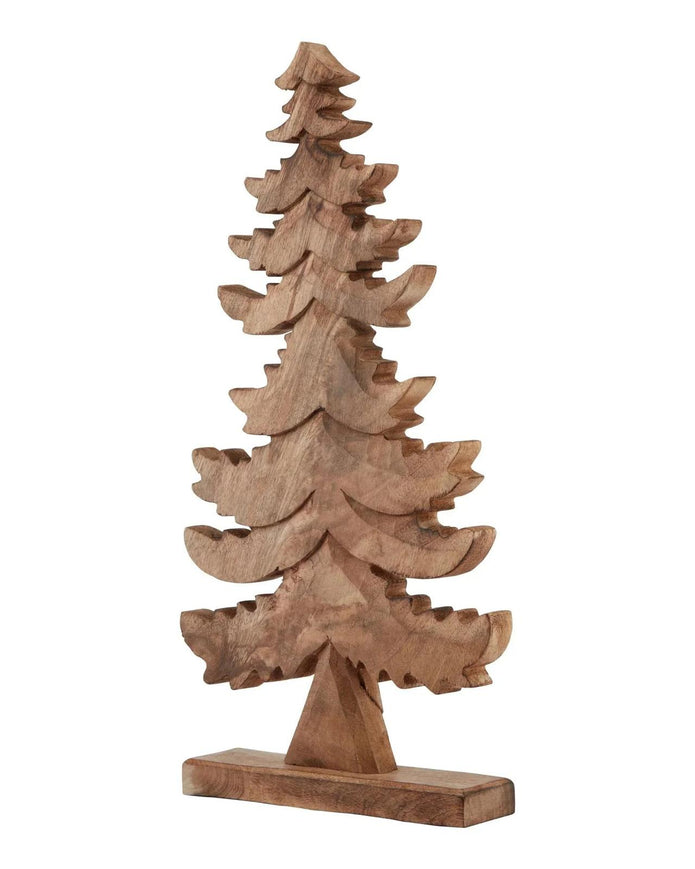 Natural Wooden Large Christmas Tree Lulu Loves Home 