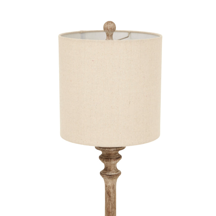 Pallido Candlestick Wooden Lamp