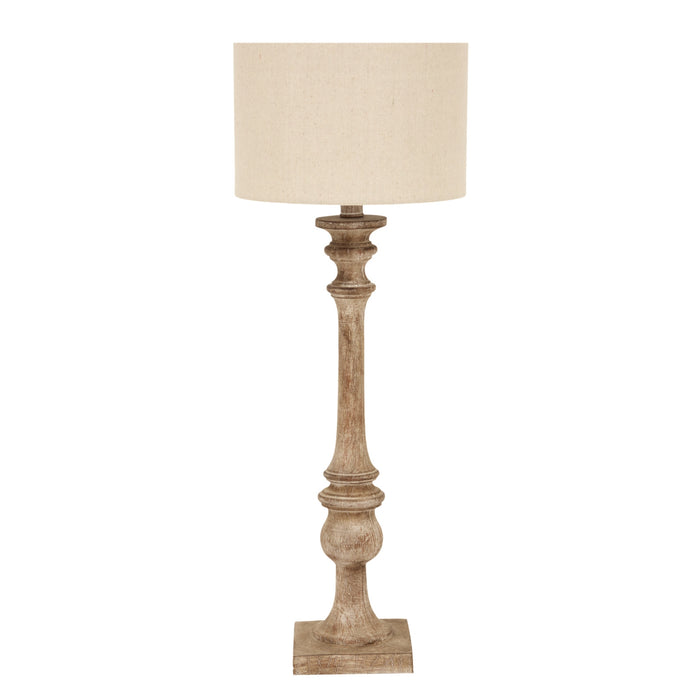 Pallido Candlestick Wooden Lamp