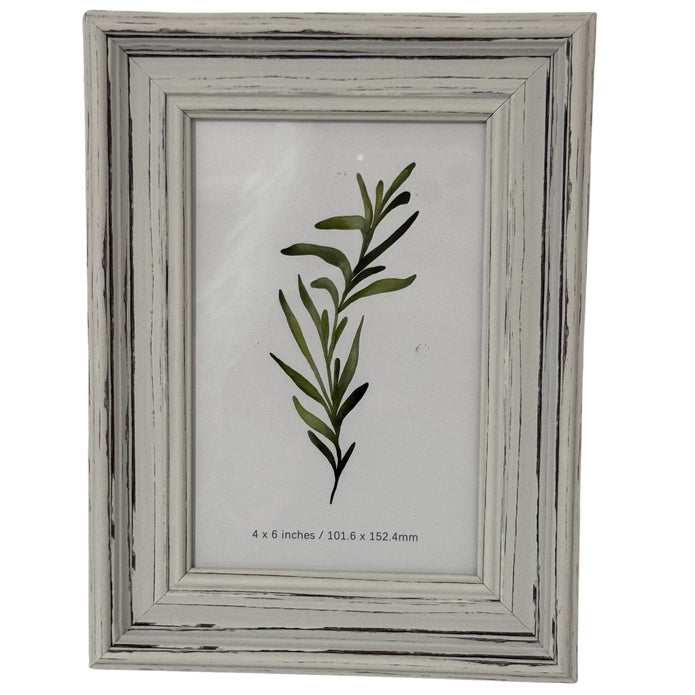 Neutral Wooden Alba Photo Frame