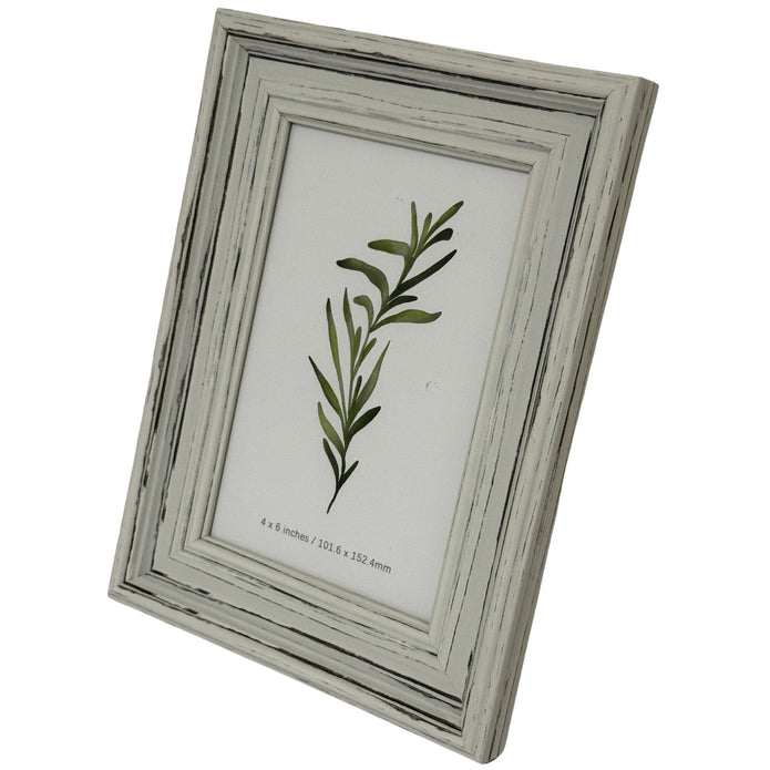 Neutral Wooden Alba Photo Frame