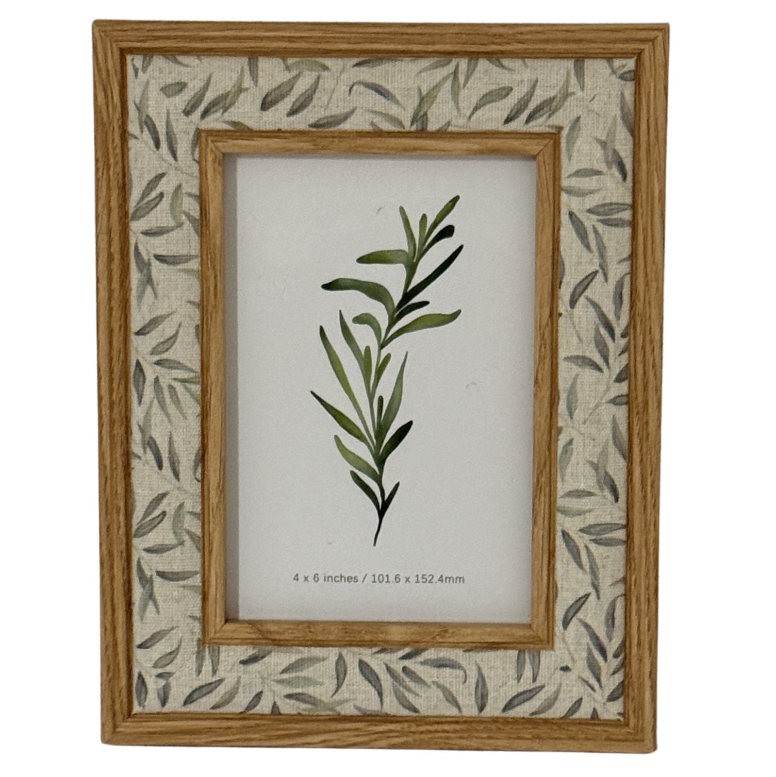 Neutral Wooden Tundra Photo Frame