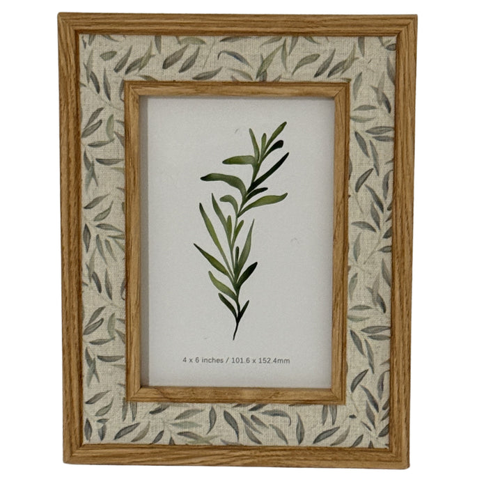Neutral Wooden Tundra Photo Frame