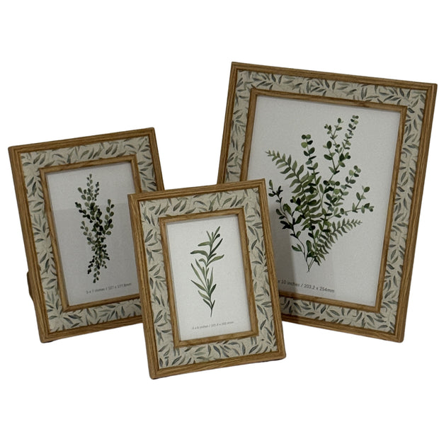 Neutral Wooden Tundra Photo Frame