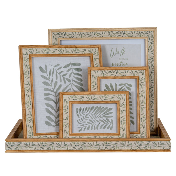 Neutral Wooden Tundra Photo Frame