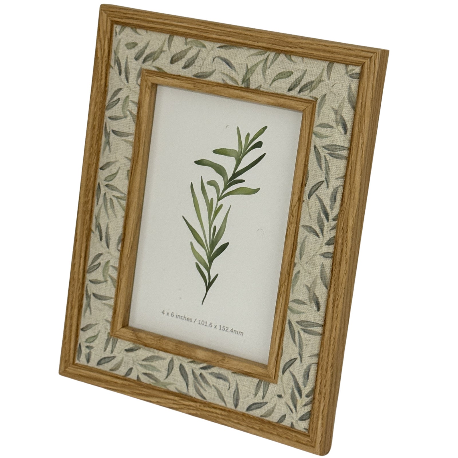 Neutral Wooden Tundra Photo Frame
