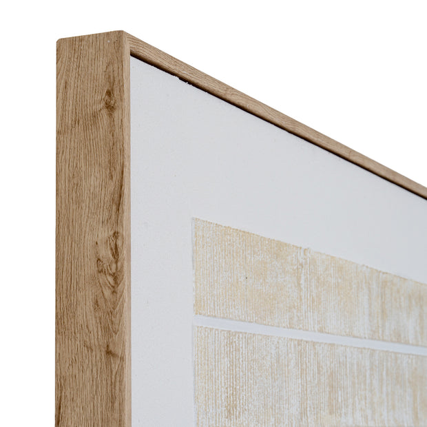 Sola Large Neutral Picture In Frame