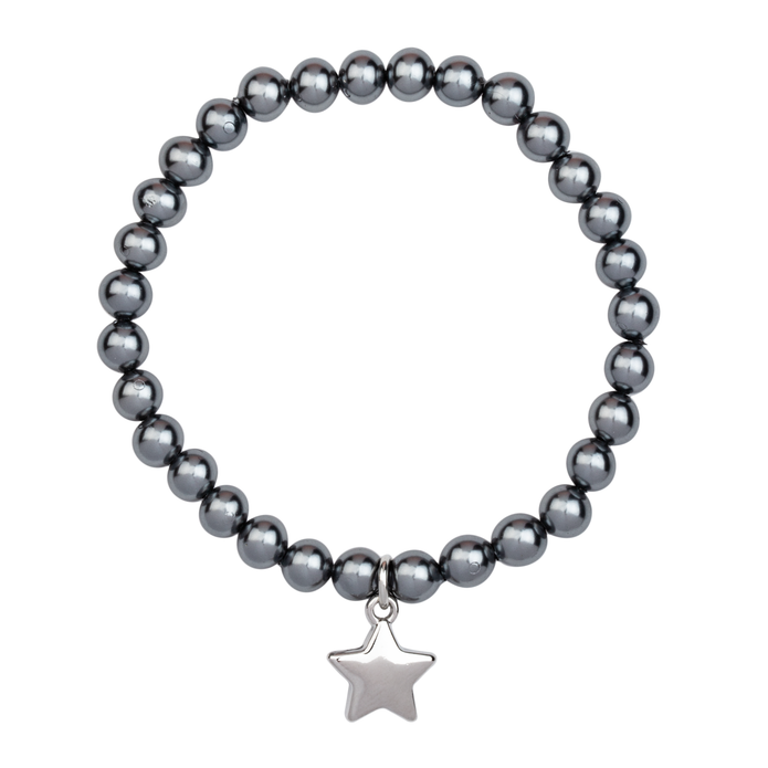 Audrey Mother of Pearl Elasticated Bracelet