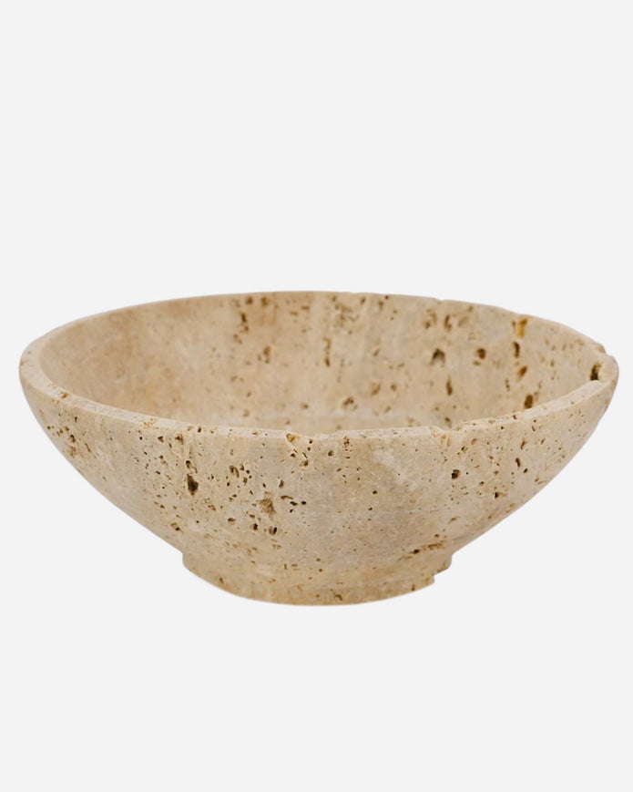 Travertine Decorative Small Bowl