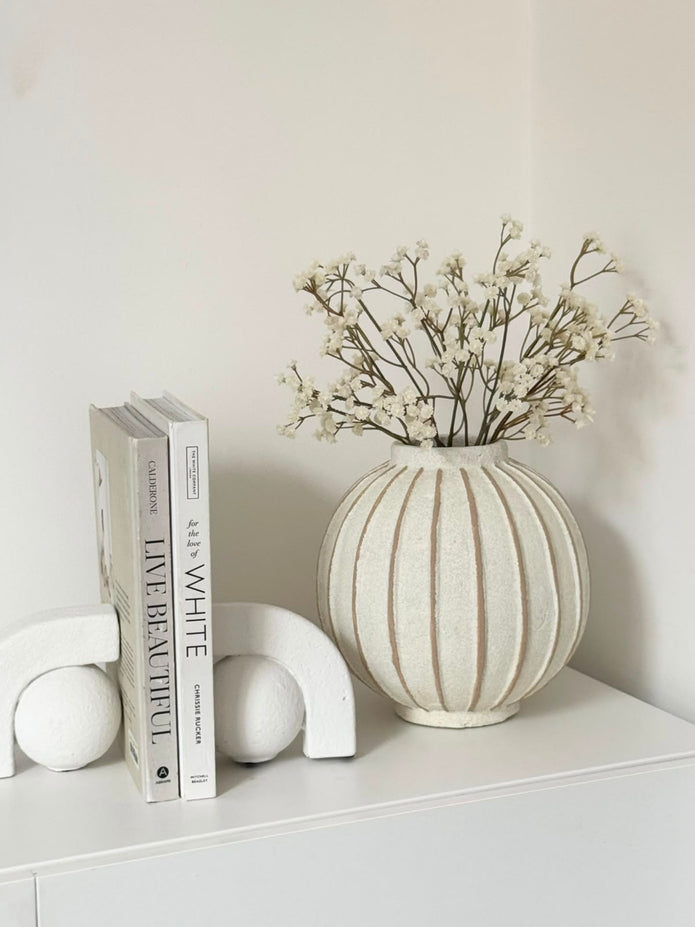 Artificial Cream Neutral Gypsophila Stem