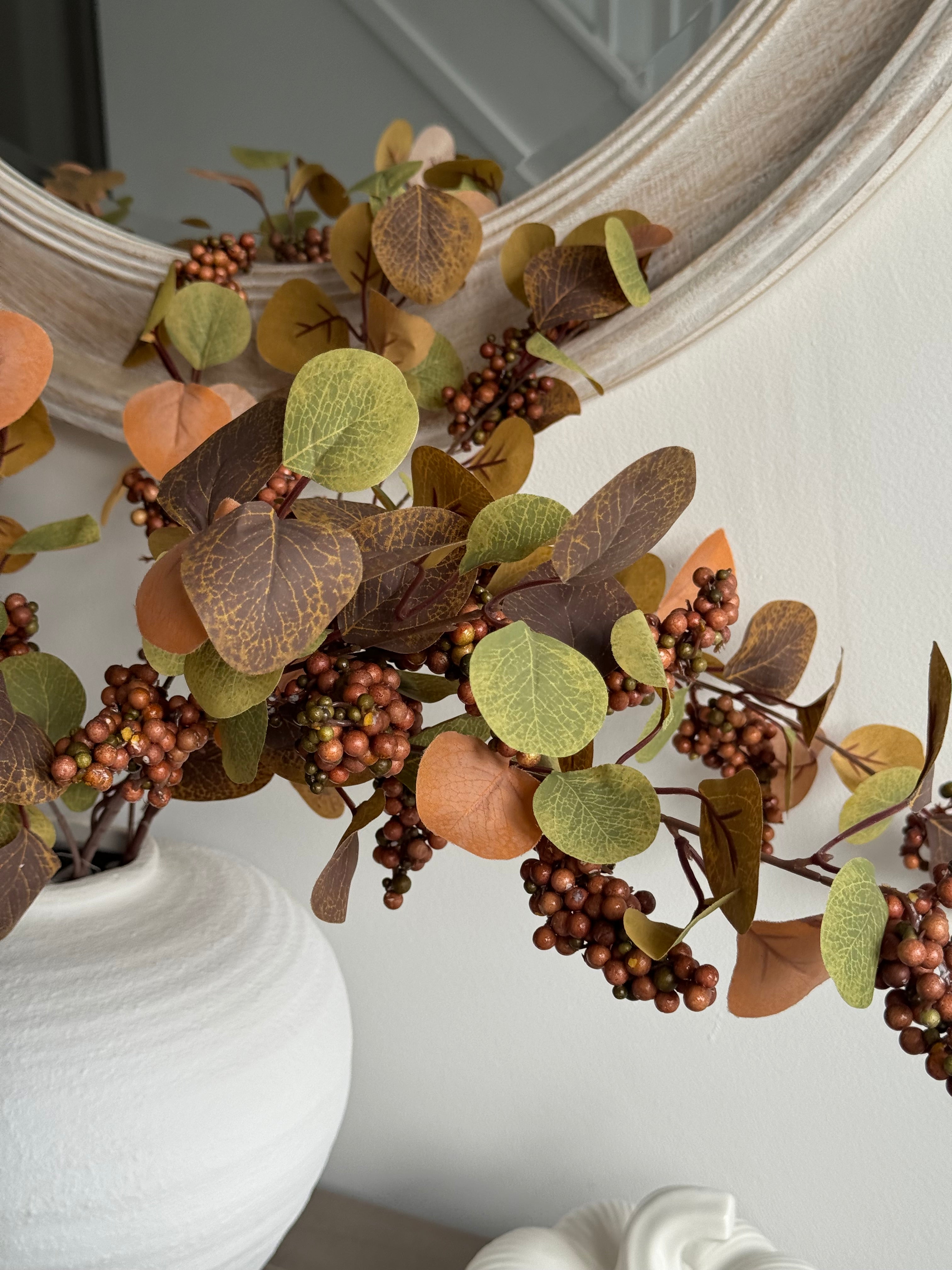 Artificial Autumnal Eucalyptus Stem
