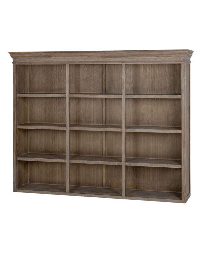 Hill Interiors Delphine Collection 3 Shelf Large Dresser Top, sturdy wooden furniture with three spacious shelves for storage.