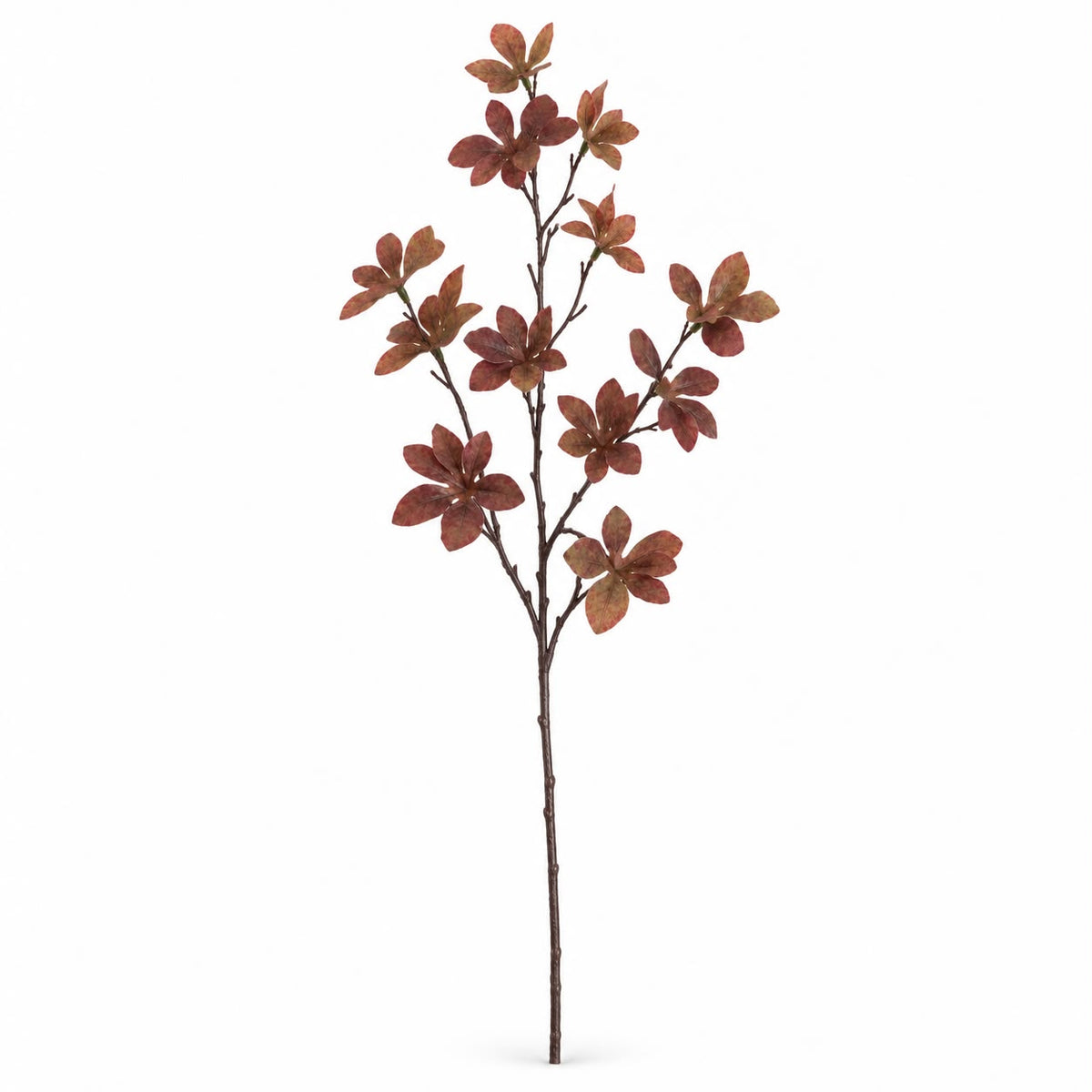 Artificial Autumn Branch Leaf Stem