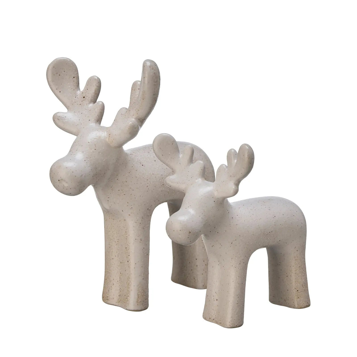 White Ceramic Reindeer