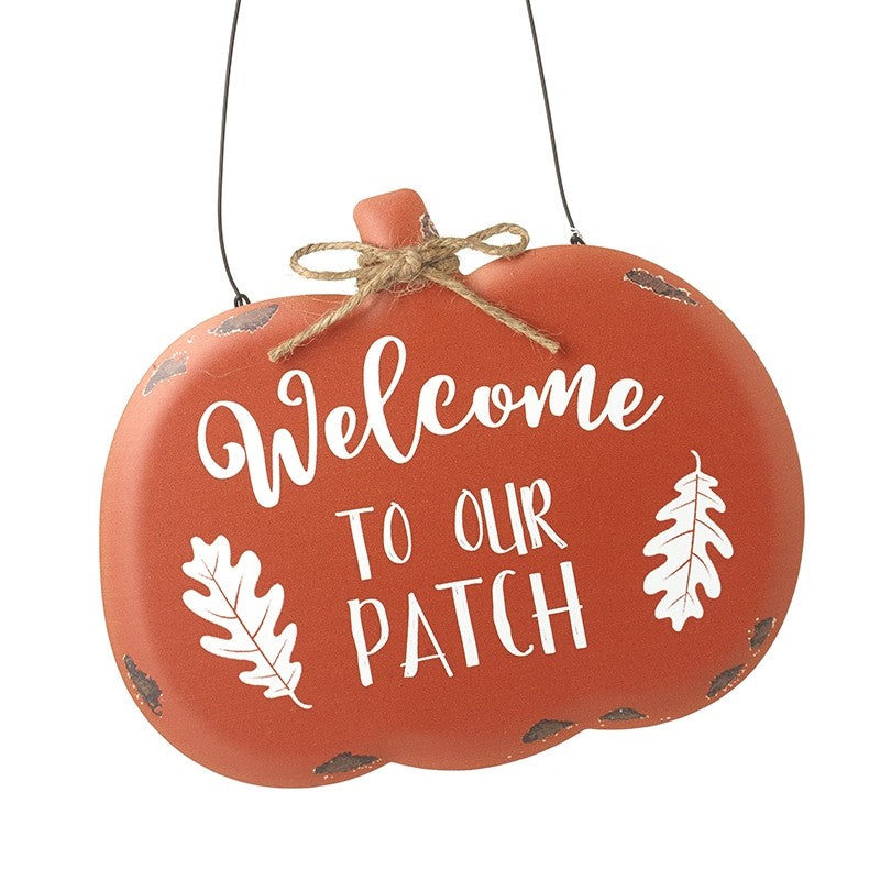 Welcome To Our Patch Pumpkin