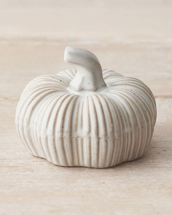 Rustic Ceramic Pumpkin
