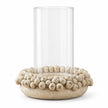 Bobble Ceramic Candle Hurricane Lantern – product view 4