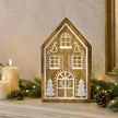 Tall Wooden Dutch Style Christmas House