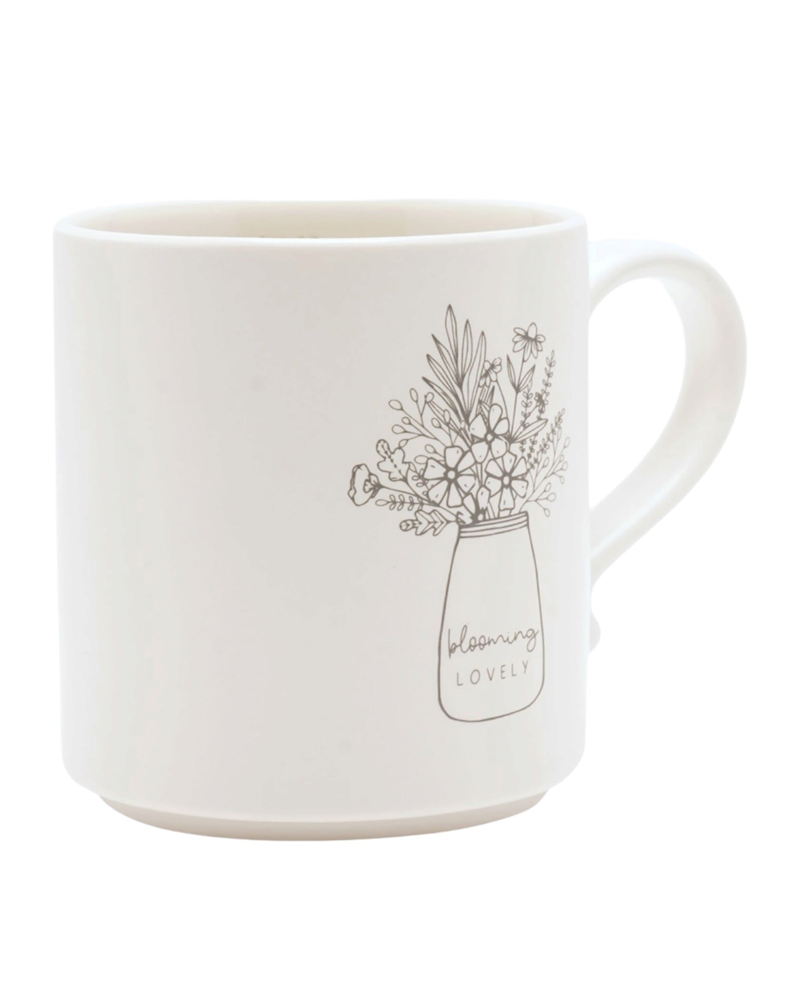 Beige Moments Mug - Blooming Lovely
