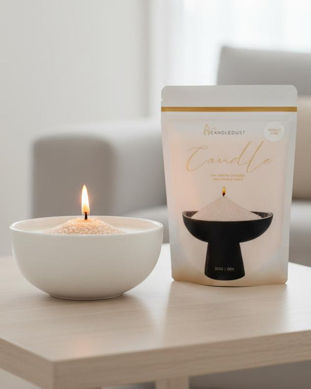 Nude Scented Candle Sand Kit – Mango And Lime