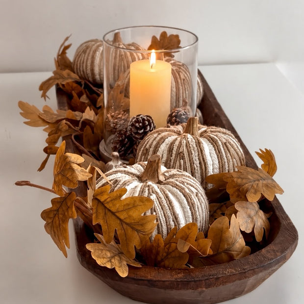 Rustic Wooden Dough Bowl - Extra Large