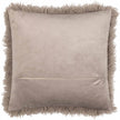 Brown Faux Fur Cushion Cover