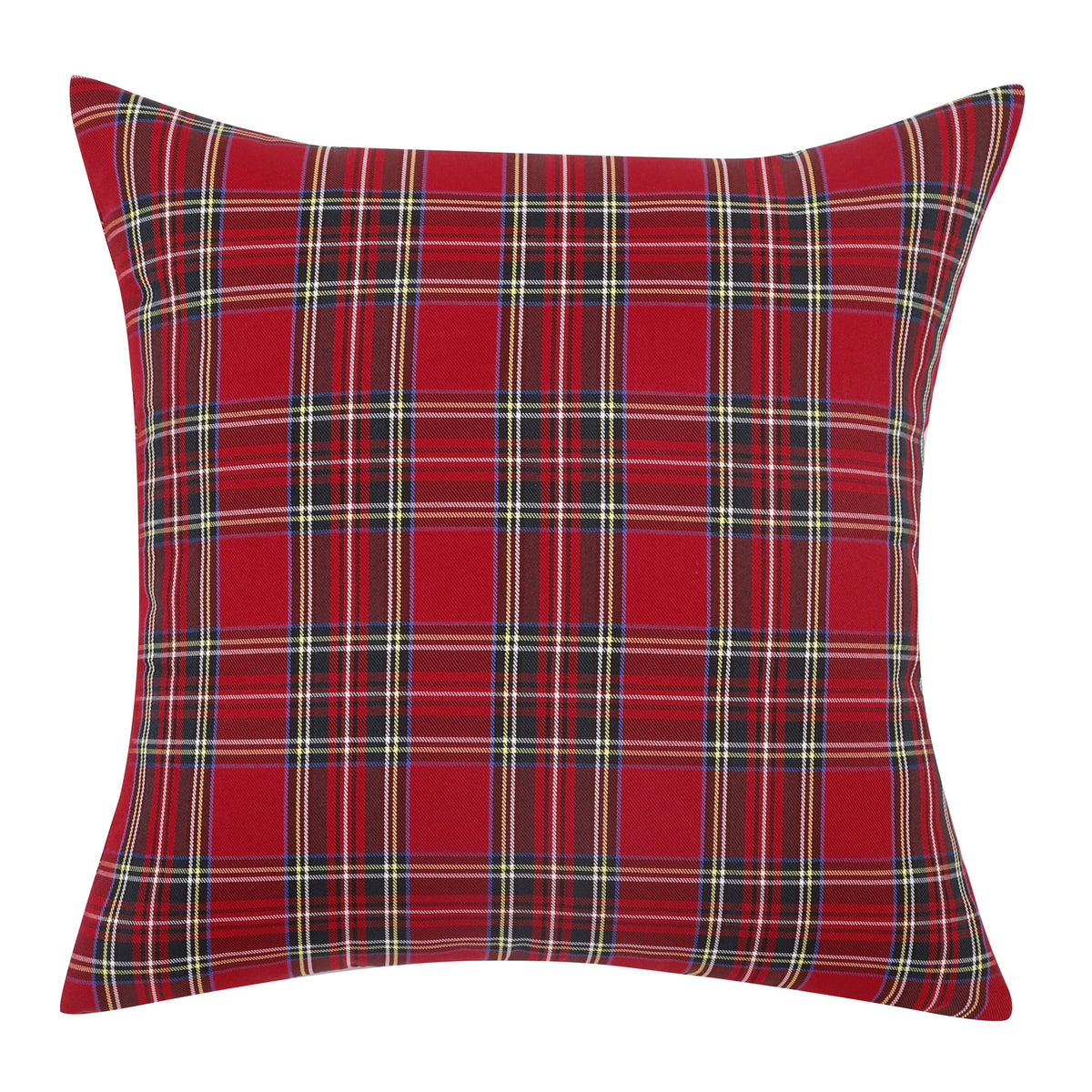 Red Tartan Check Cushion Cover