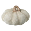 Heaven Sends neutral resin hessian effect pumpkin for autumn decor, featuring textured pumpkin design in natural tones.