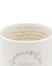 Beige Moments Mug - Family - Neutral Ceramic Coffee Cup