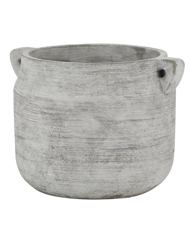 Athena Neutral Stone Hydria Vase
