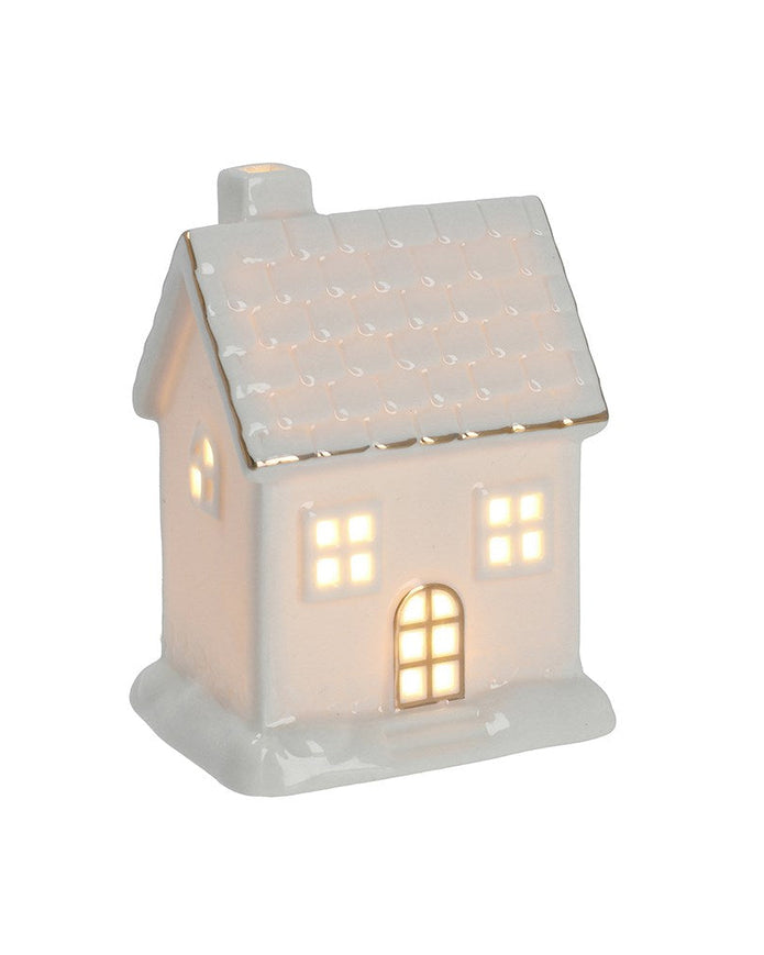 Cosy Lane LED Light Up Shingle Cottage