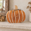 Wooden Orange Pumpkin Decoration – product view 15