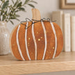 Wooden Orange Pumpkin Decoration – product view 14
