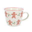 Gingerbread Stoneware Mug Gisela Graham