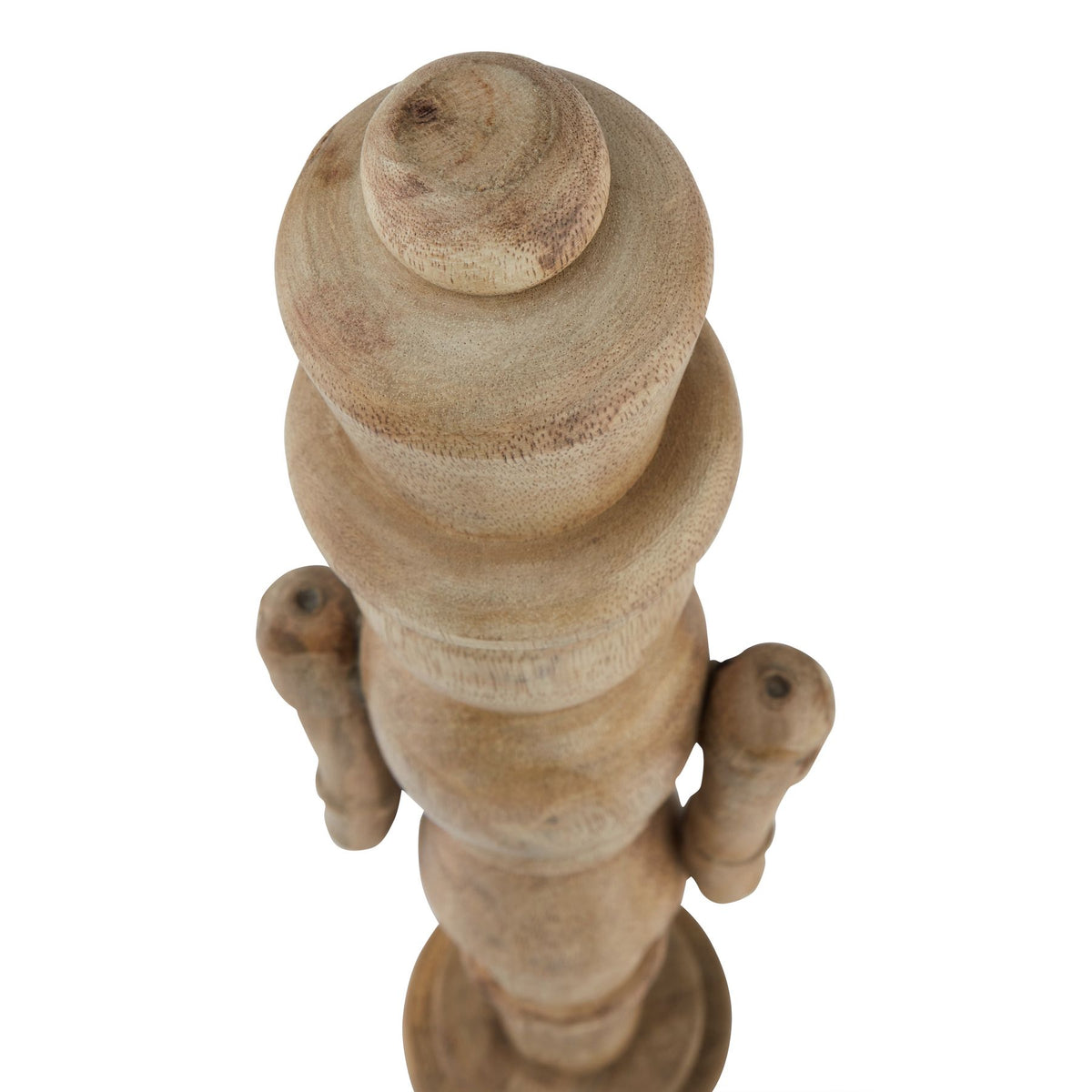 Wooden Natural Nutcracker Decoration