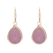 Venus Semi-Precious Stone Hook Earrings