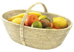 Wickham Rattan Handled Shopping Basket