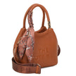 Chocolate brown Jamie Bags tote grab bag, stylish accessories with sturdy handles and spacious interior for everyday use