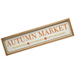 Long Autumn Market Pumpkin Sign