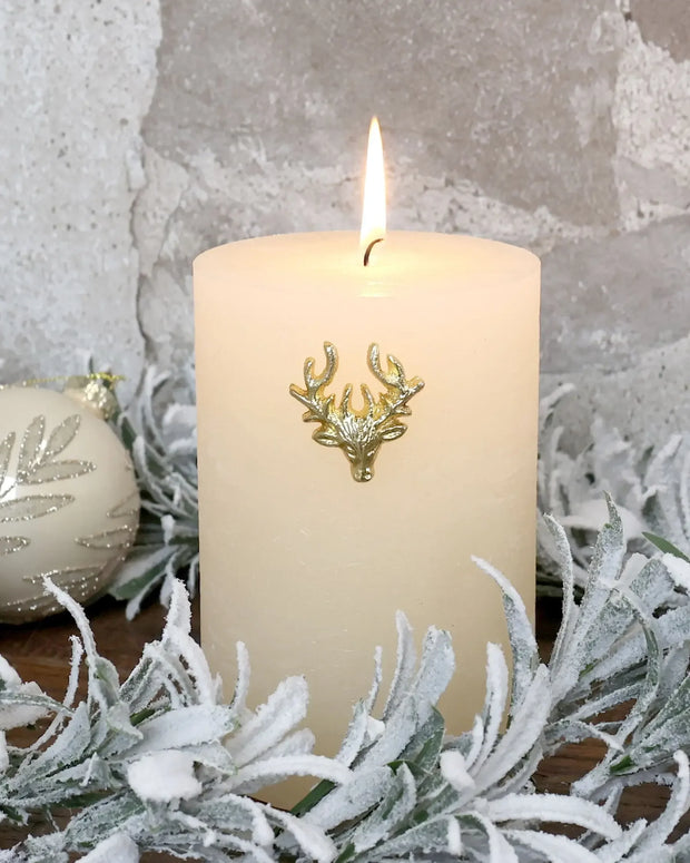 Brass Deer Candle Pin - Lulu Loves Home Lulu Loves Home 