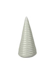 Glazed Ceramic Tree Ornament With Textured Detail