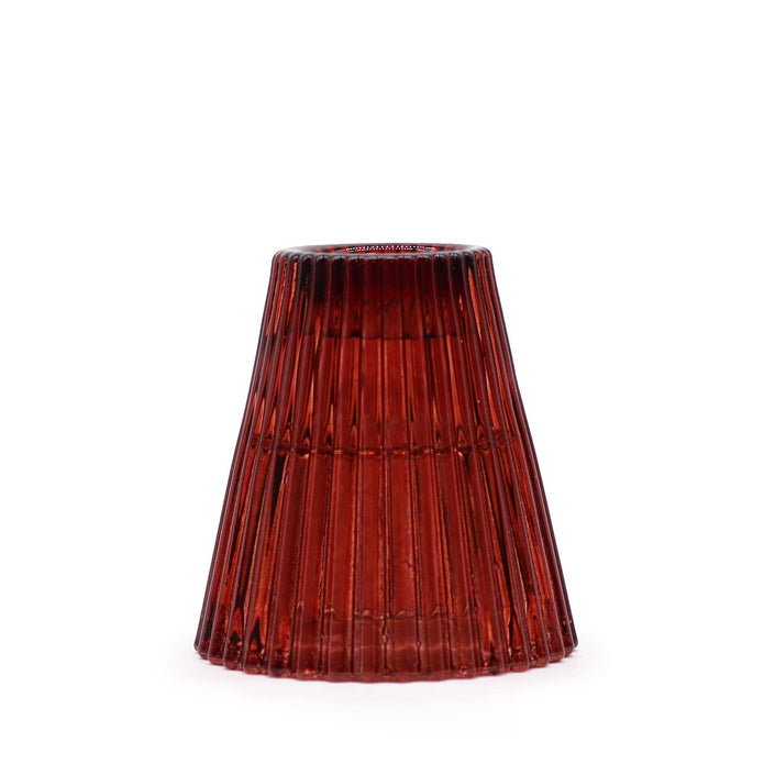 Burgundy Dinner Candle And Tealight Holder