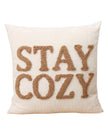 Stay Cozy Beige Cushion Cover