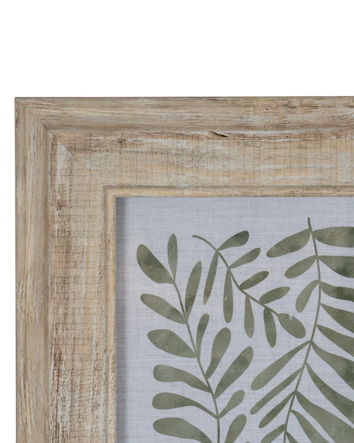 Neutral wooden Skye photo frame by Hill Interiors, showcasing a rustic natural wood finish for displaying photographs.