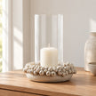 Bobble Ceramic Candle Hurricane Lantern – product view 3