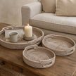 Wickham Rattan Round Tray