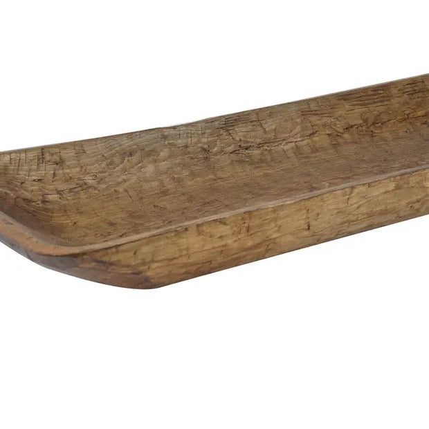Rustic Wooden Dough Bowl - Extra Large Deep